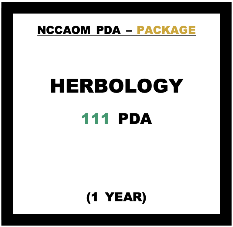 *HERBOLOGY (111 PDA) Acupuncturemedia